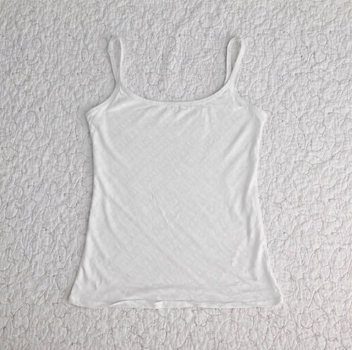 Aesthetic Y2K Crop Vest Top Harajuku Sleeveless Female Tee Baby Tee 2000s Top Crop Top