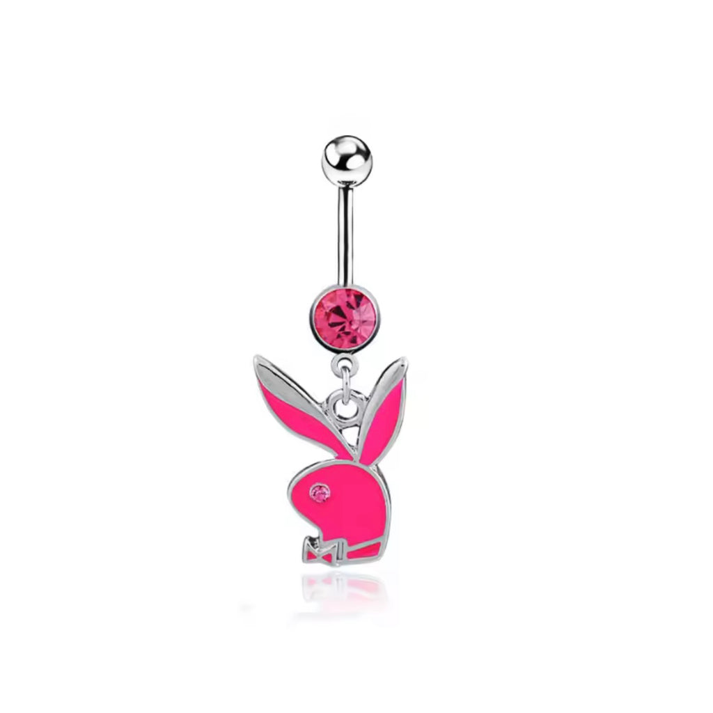 PlayBoy Bunny Belly Button Ring