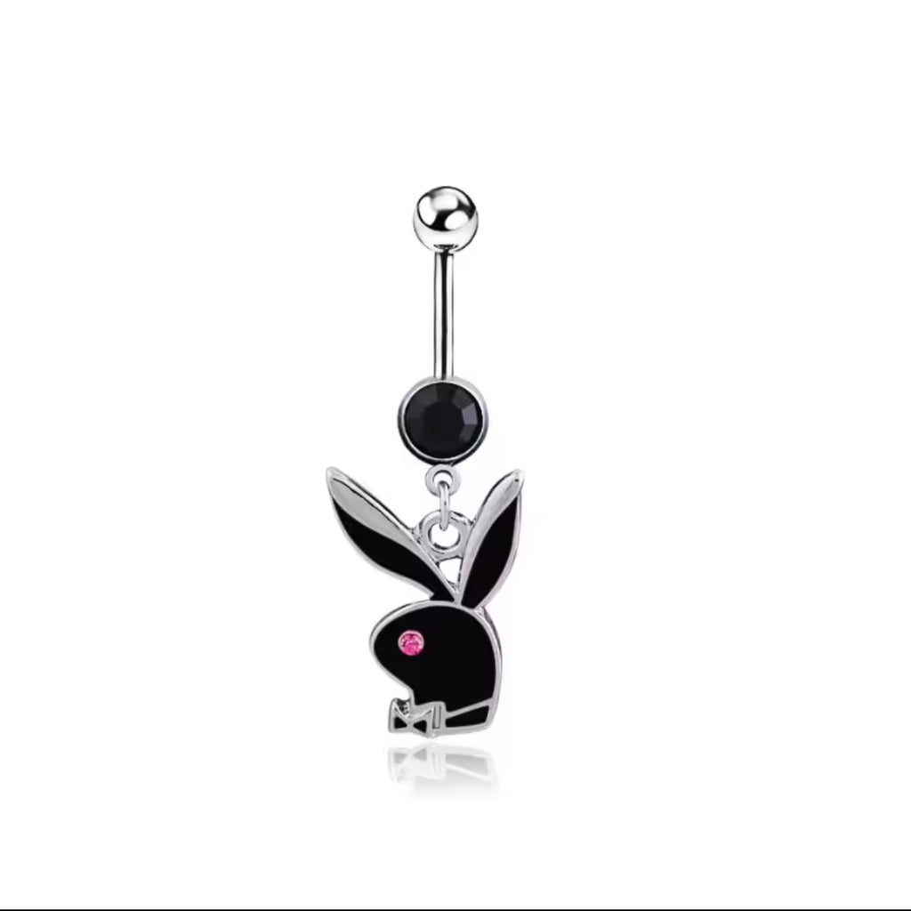 PlayBoy Bunny Belly Button Ring