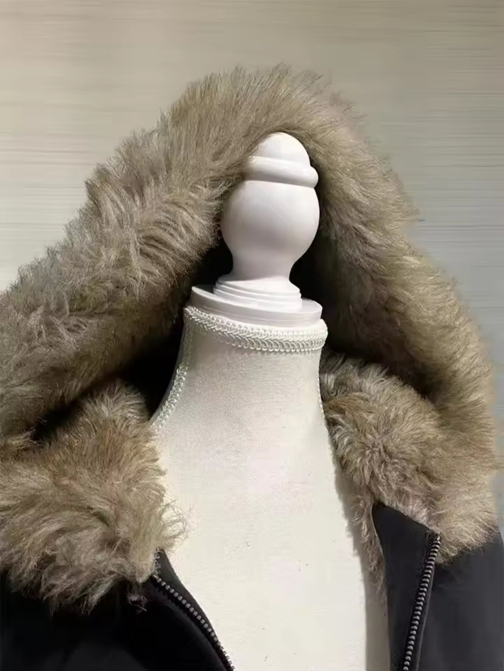 Born To Die Black Fur Jacket