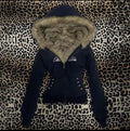 Born To Die Black Fur Jacket