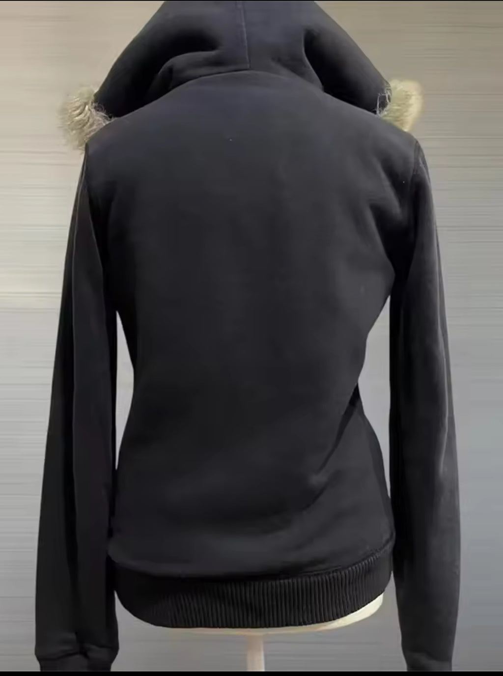 Born To Die Black Fur Jacket